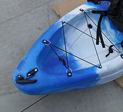 Pactrade Marine 6 PCS Canoe Kayak Boat S.S.D Ring Fishing Rigging Sailing Kit