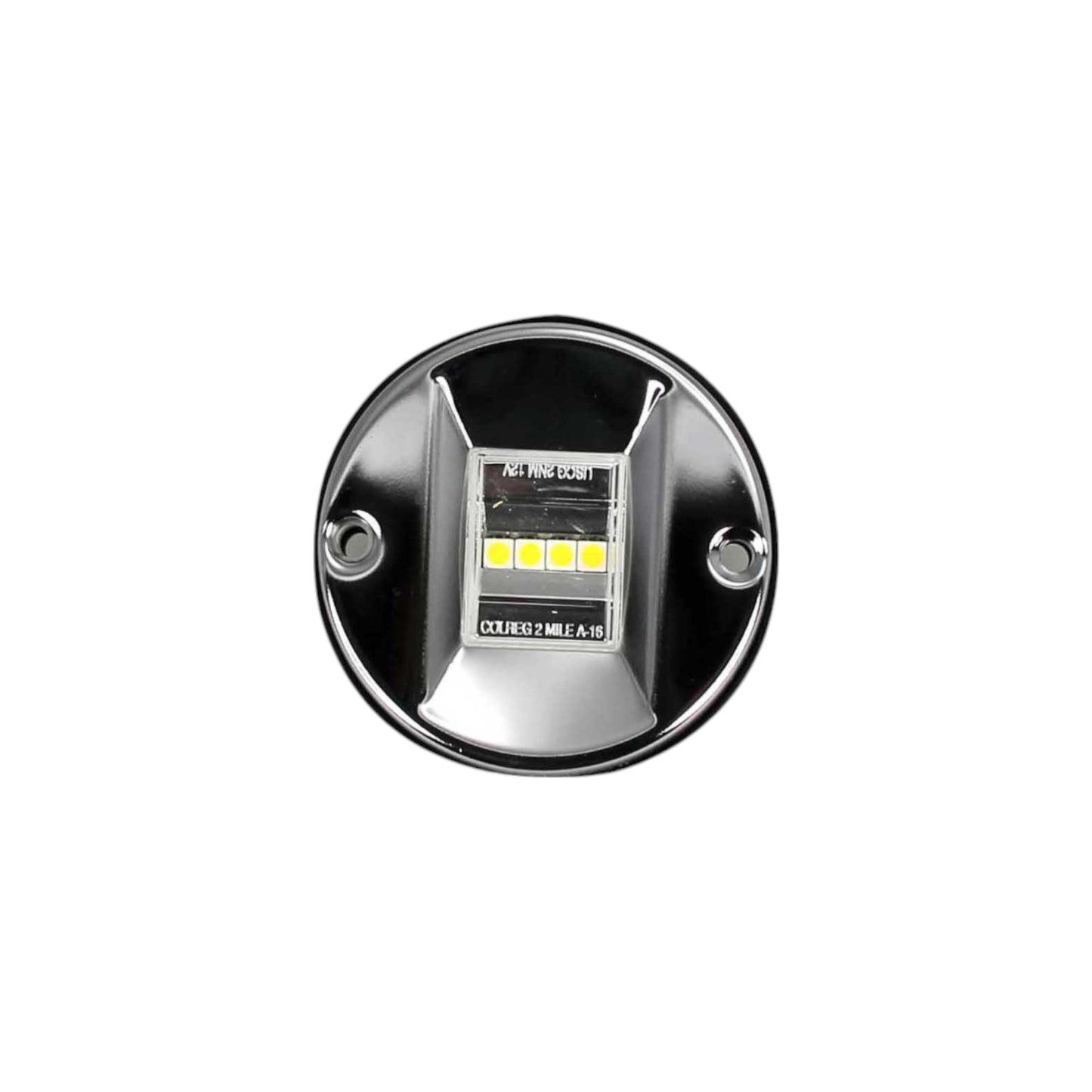 Pactrade Marine Boat S.S LED Stern Transom Round Navigation Light USCG 2NM ABYC A16 12v for 65.6'