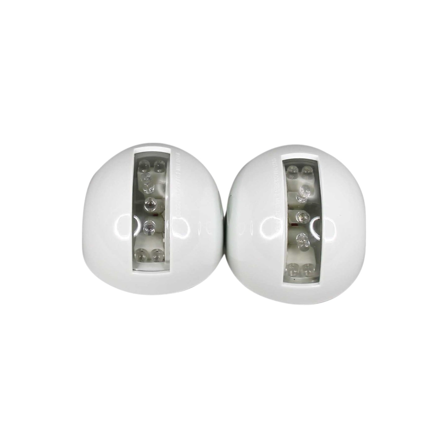 Pactrade Marine Boat Combo Side LED Bi-Color Pair Red & Green Navigation Light USCG 2 NM ABYC A16 Approval 12V White