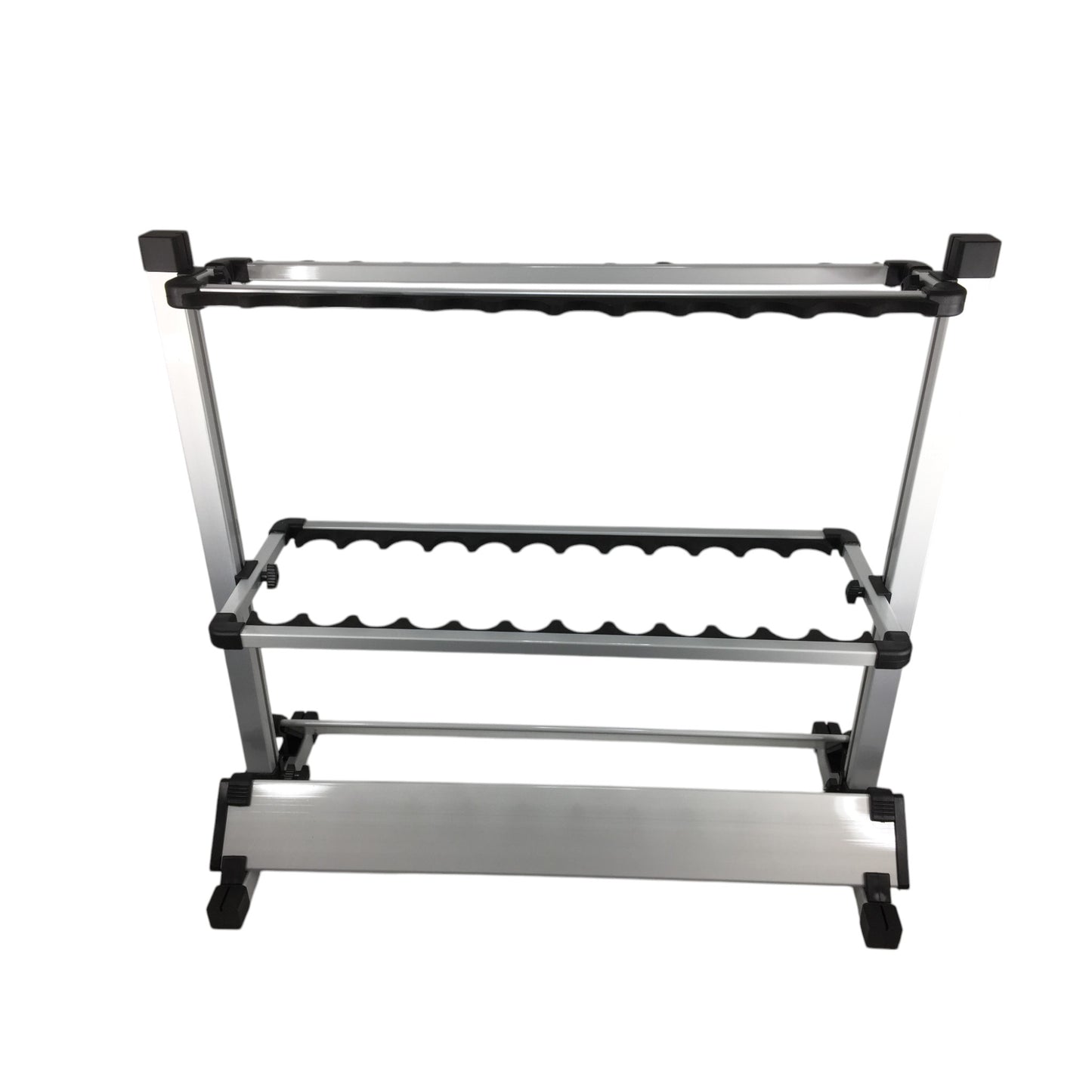 Pactrade Marine Aluminum Alloy Fishing Rod Vertical Portable Holder 24 Rack Boat Garage Home