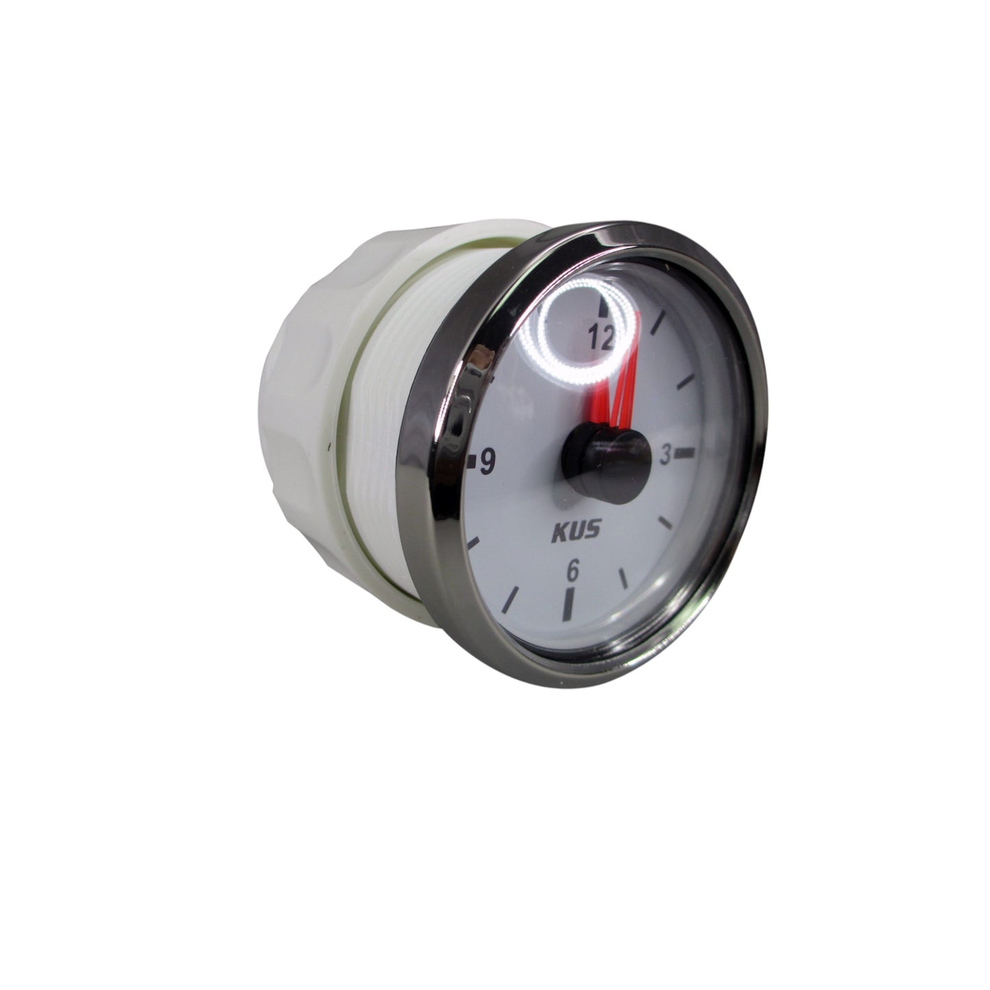 KUS Pactrade Marine Boat Marine Car RV Truck Hour Quartz Clock Gauge Dial 12 Hour 12V/24V