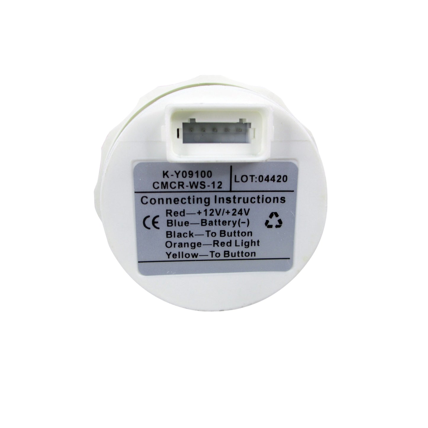 KUS Pactrade Marine Boat Marine Car RV Truck Hour Quartz Clock Gauge Dial 12 Hour 12V/24V