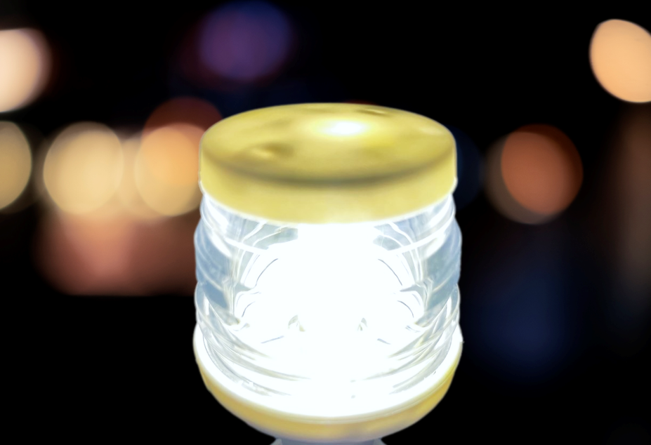 Pactrade Marine Boat LED All Round Anchor Navigation Light Clear Lens PA Housing 10-24VDC/2.5W Nature White 2NM IP65 250 Lumen LM RoHS CE Certified (4-1/2" (White Housing))