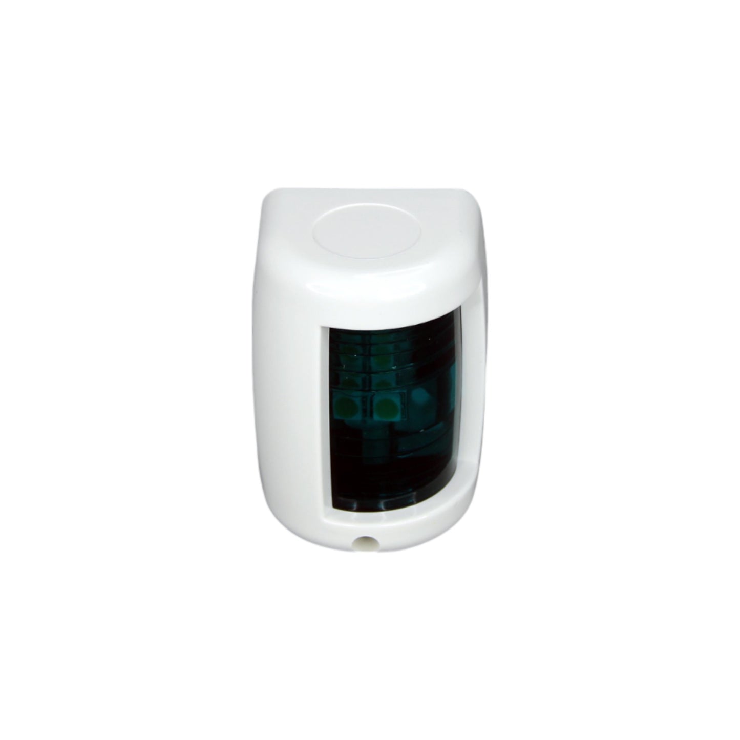 Pactrade Marine Boat Mini Green Starboard LED Navigation Light 12V up to 1NM ( White )