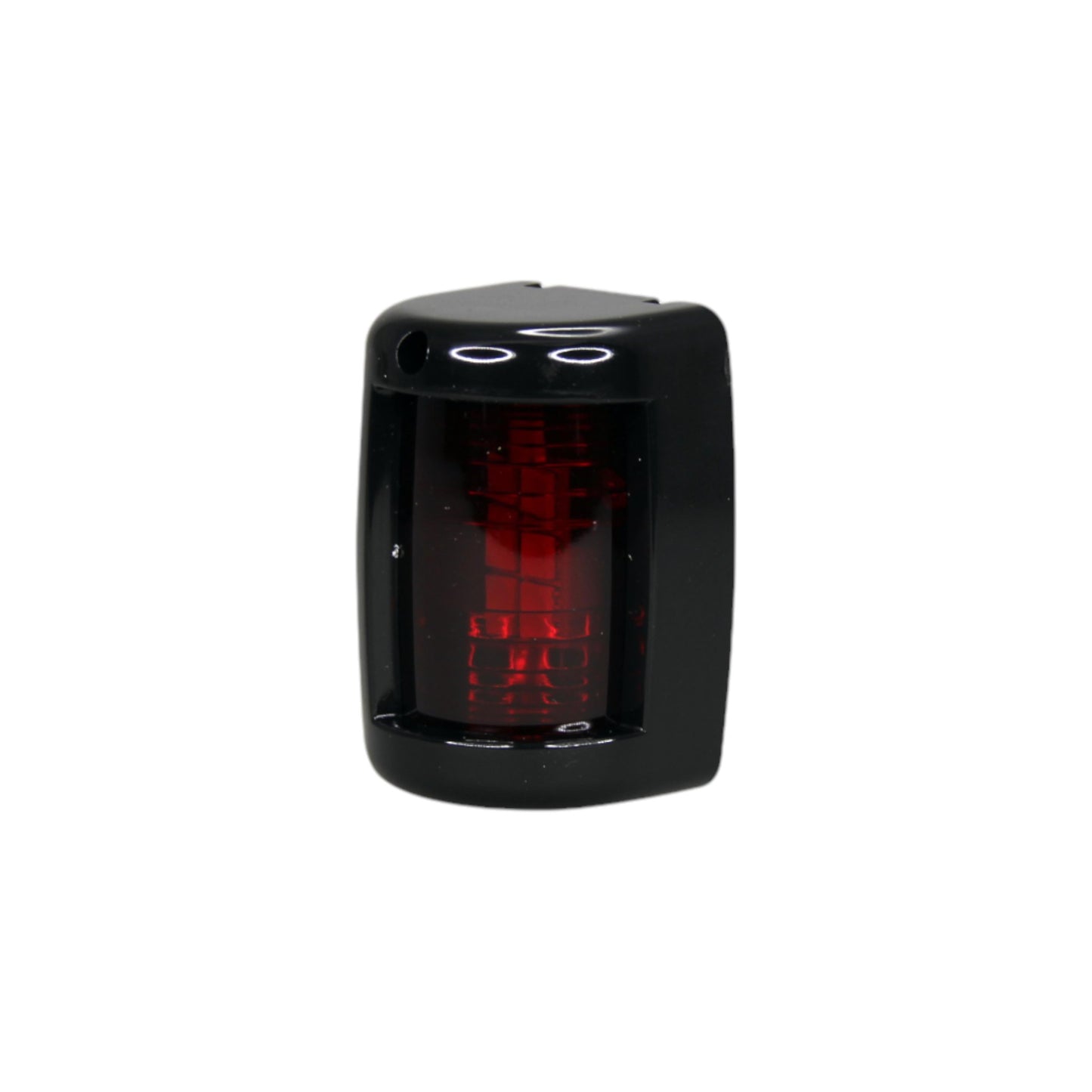 Pactrade Marine Boat Mini Red Port LED Navigation Light 12V up to 1NM (Black)