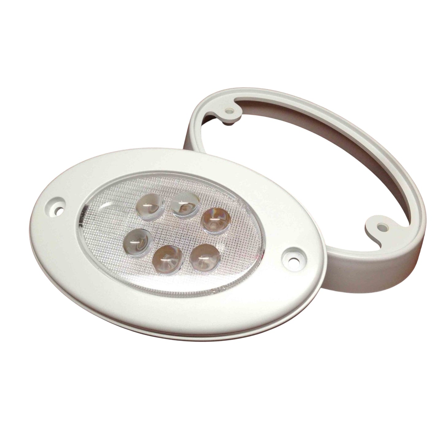 Pactrade Marine Boat LED Ceiling Light Interior Cabin Push On/Off Cool White