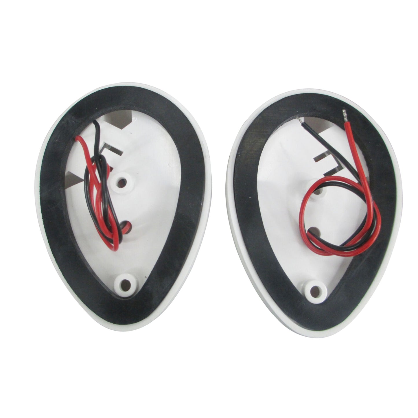 Pactrade Marine Boat Green Starboard Red Port Side LED Navigation Light Horizontal Mount