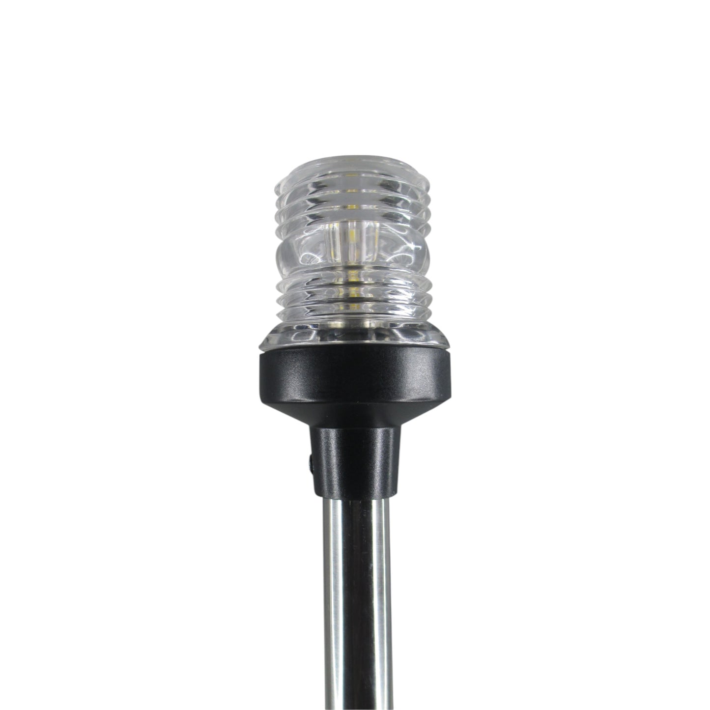 Pactrade Marine Boat Pontoon LED All Round Anchor Navigation Light SS Pole 12-24V Fold Down 9-1/2'' H USCG 2NM A16 Certified