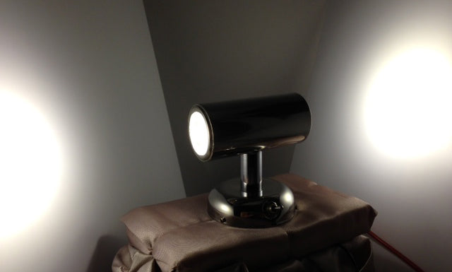 Pactrade Marine LED Stainless Steel Wall Light at Both Ends Dimmable Marine Boat 120Lumen