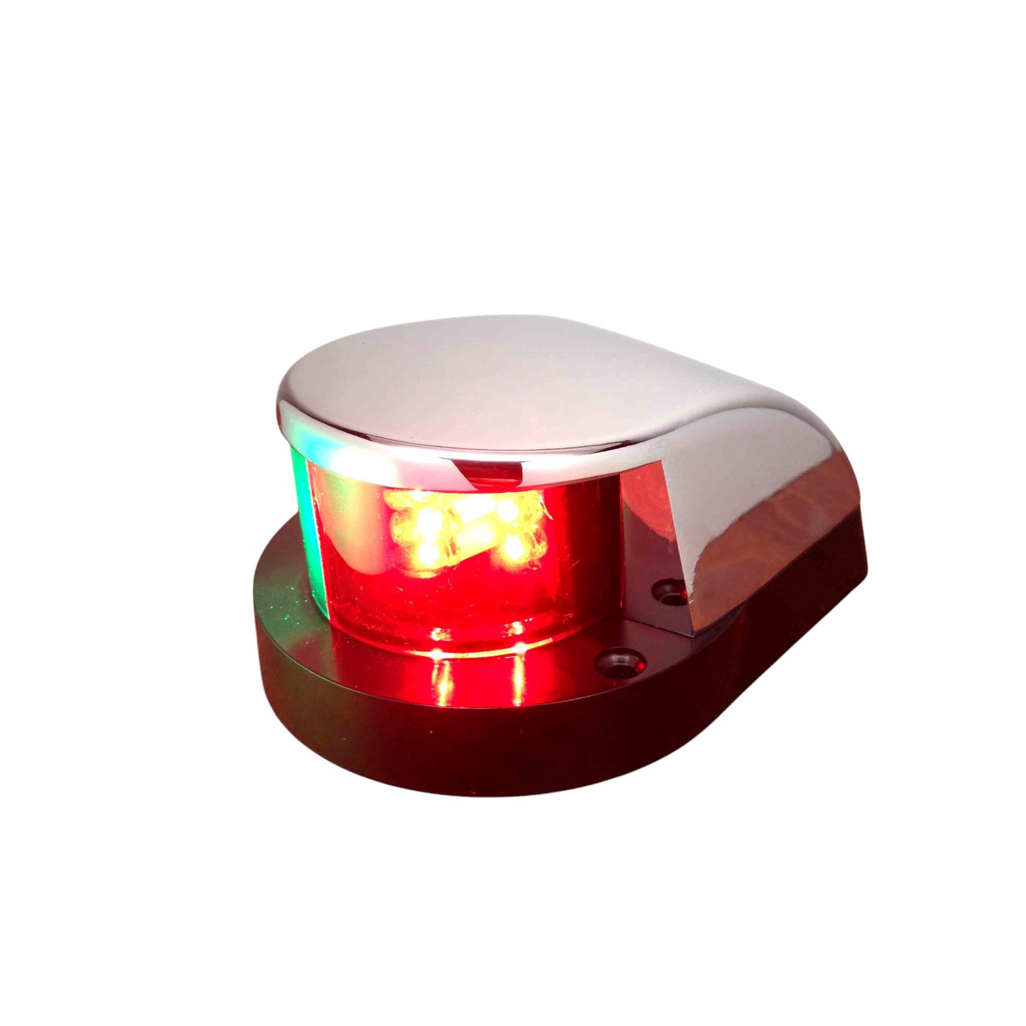 Pactrade Marine Boat LED Navigational Light Chrome Plated Cool White IP66 60Lumens