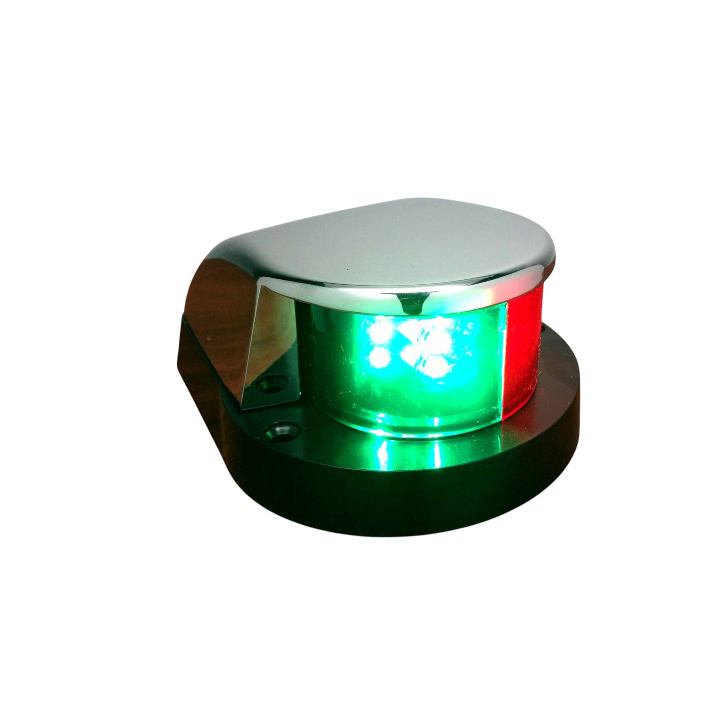 Pactrade Marine Boat LED Navigational Light Chrome Plated Cool White IP66 60Lumens