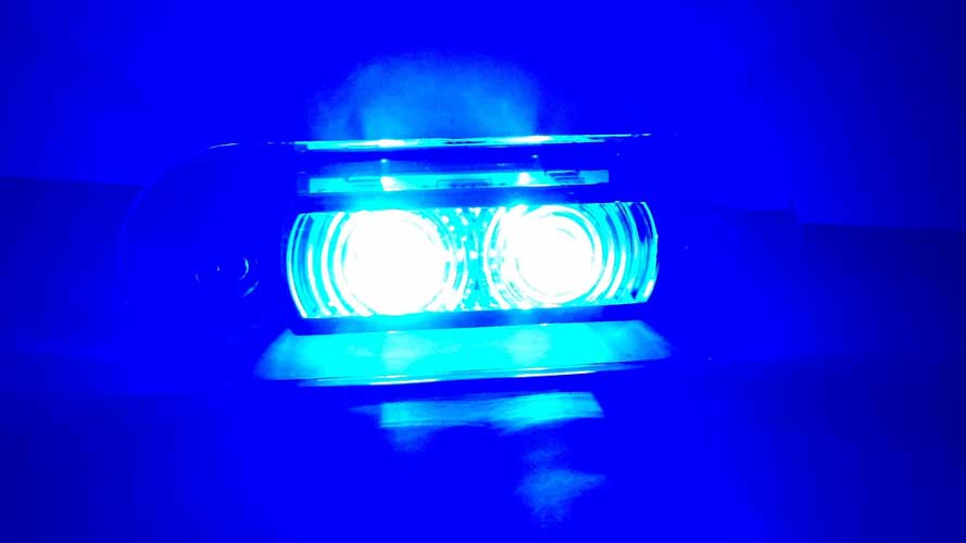 Pactrade Marine Boat LED Blue Oblong Shape Courtesy Light OEM PC IP67