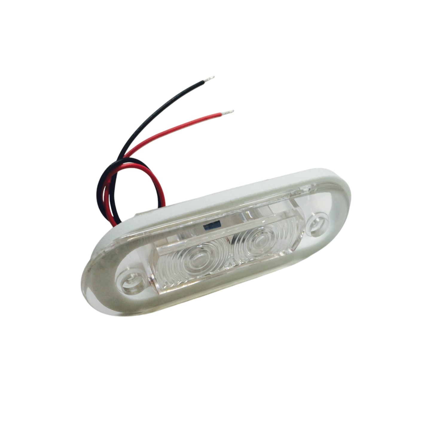 Pactrade Marine Boat RV Flush Mount LED Red Oblong Shape Courtesy Light OEM PC IP67