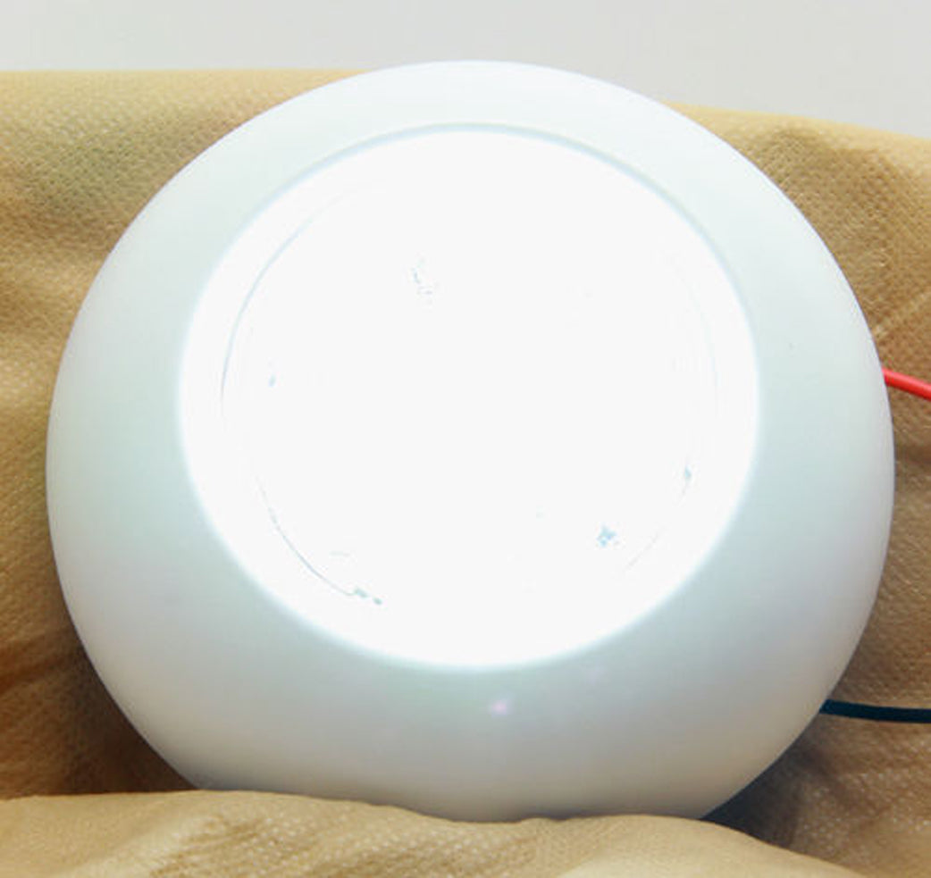 RV & TRUCKS LED ROUND CEILING LENS PUSH ON/OFF LIGHT SURFACE MOUNT