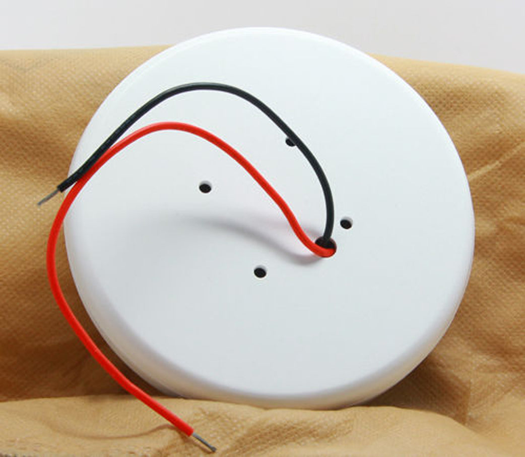 RV & TRUCKS LED ROUND CEILING LENS PUSH ON/OFF LIGHT SURFACE MOUNT