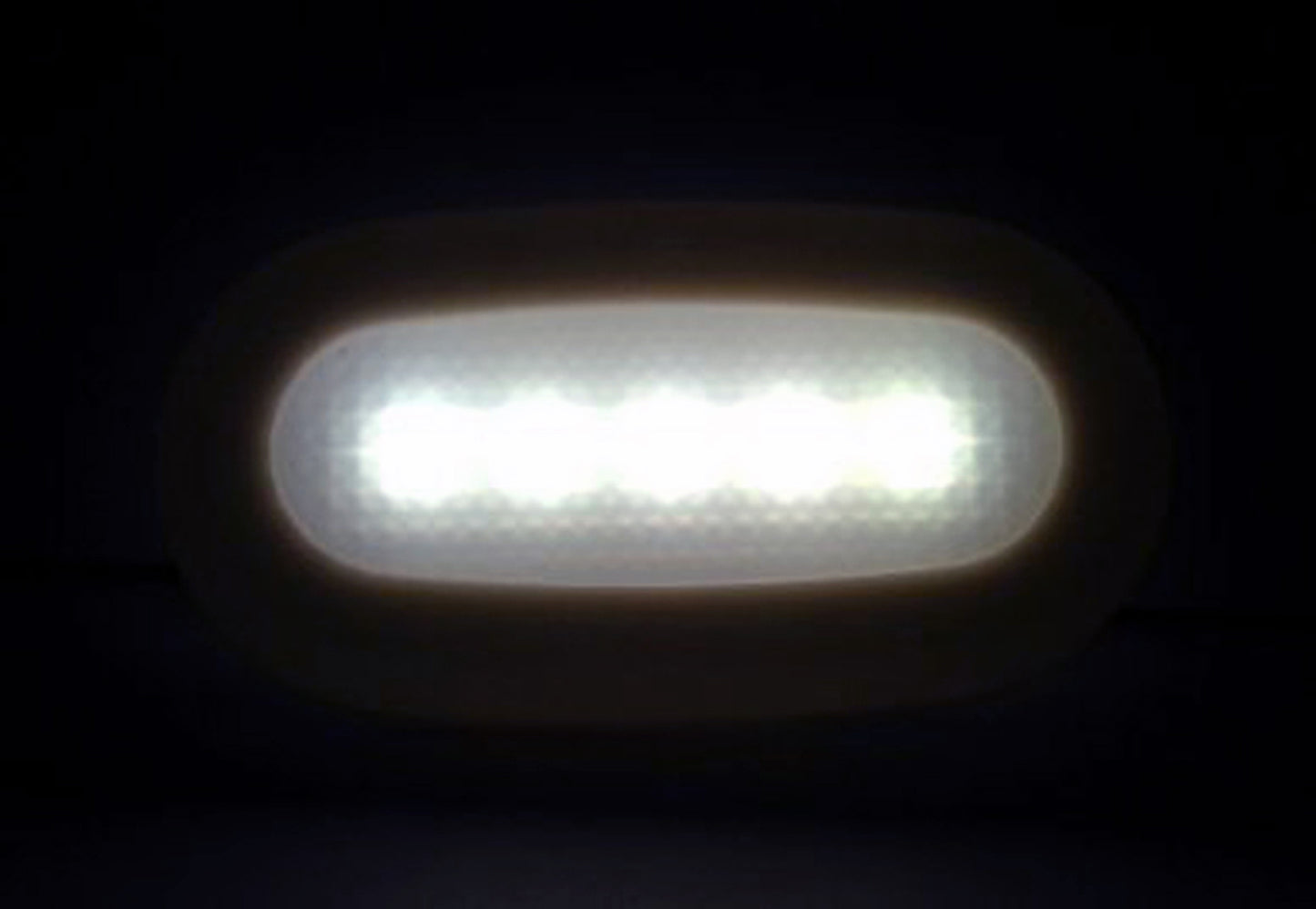 Pactrade Marine RV Trailer Marine Boat LED Surface Mount White Color Light Splashproof Courtesy