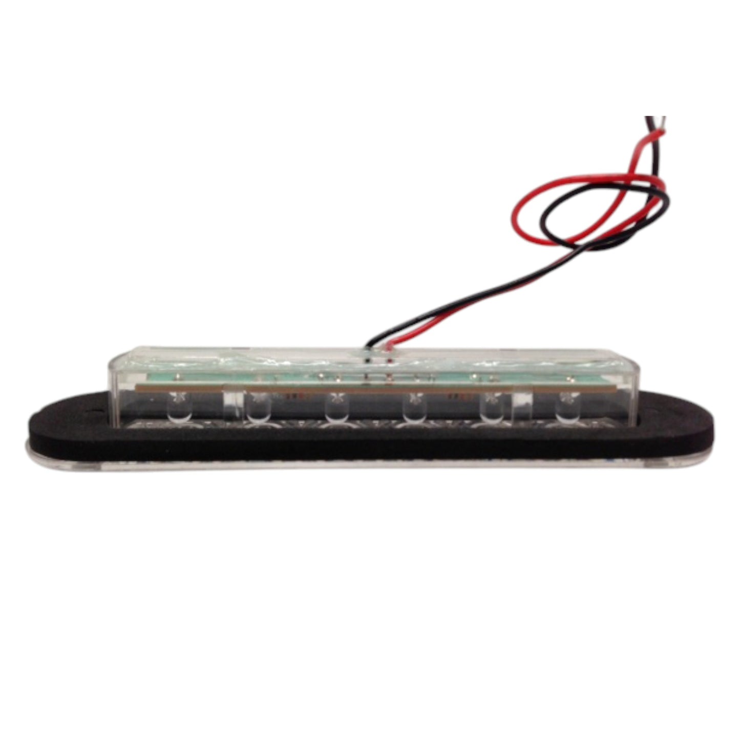 Pactrade Marine Boat LED Strip Light With 6 Cool White Plastic IP67 Flush Mount