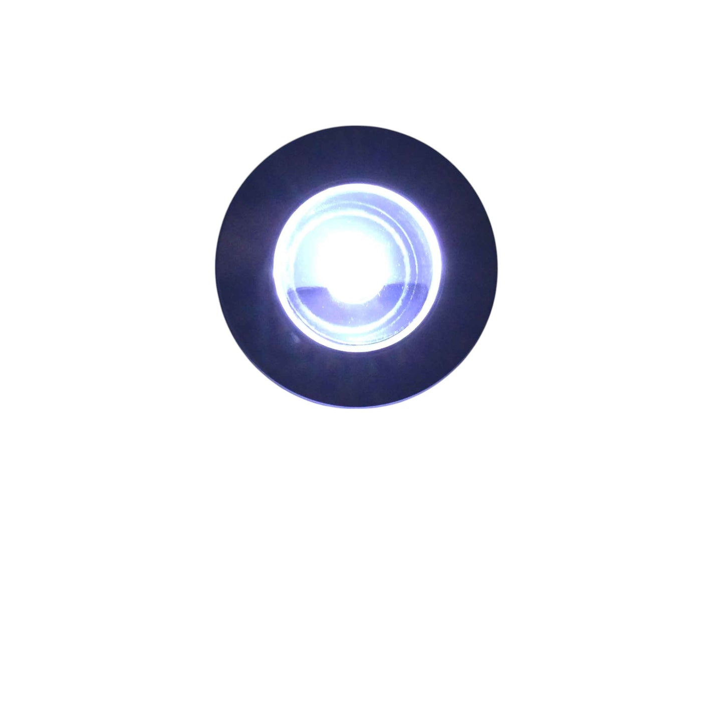 Pactrade Marine Details about Marine Boat LED White Mini Courtesy Light Chrome Plated Brass Recessed Mounting