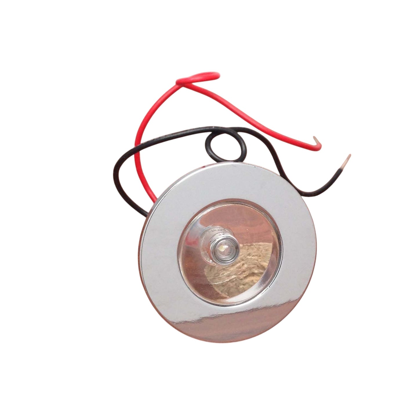 Pactrade Marine Details about Marine Boat LED White Mini Courtesy Light Chrome Plated Brass Recessed Mounting