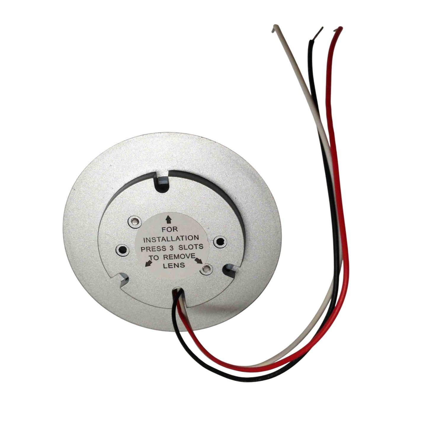 Pactrade Marine Boat LED Slim Bright Ceiling Light White RGB 3.4" Diameter