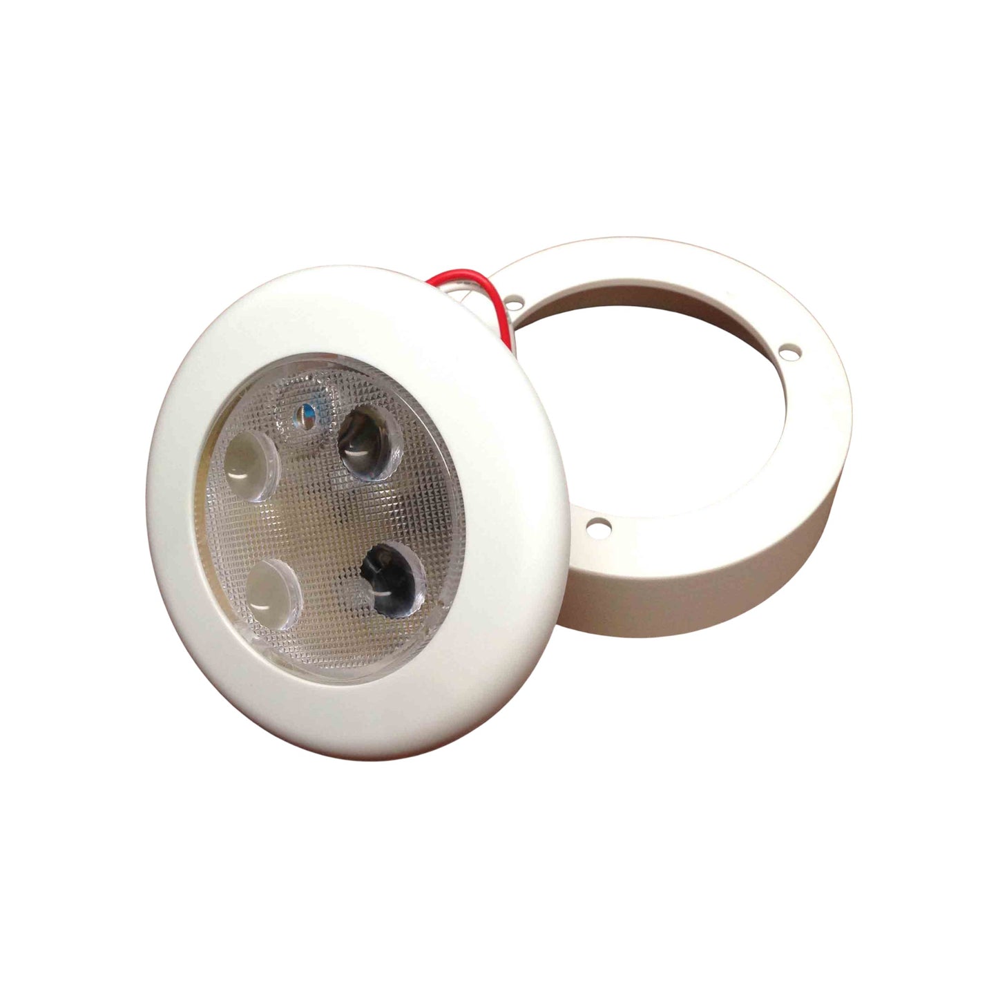 Pactrade Marine Boat LED Surface Mount Ceiling Light II Push On/ Off On Lens