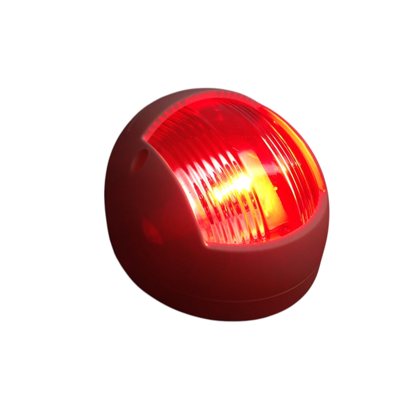 Pactrade Marine Boat Vertical Mount Red Port LED Navigation Light 2NM