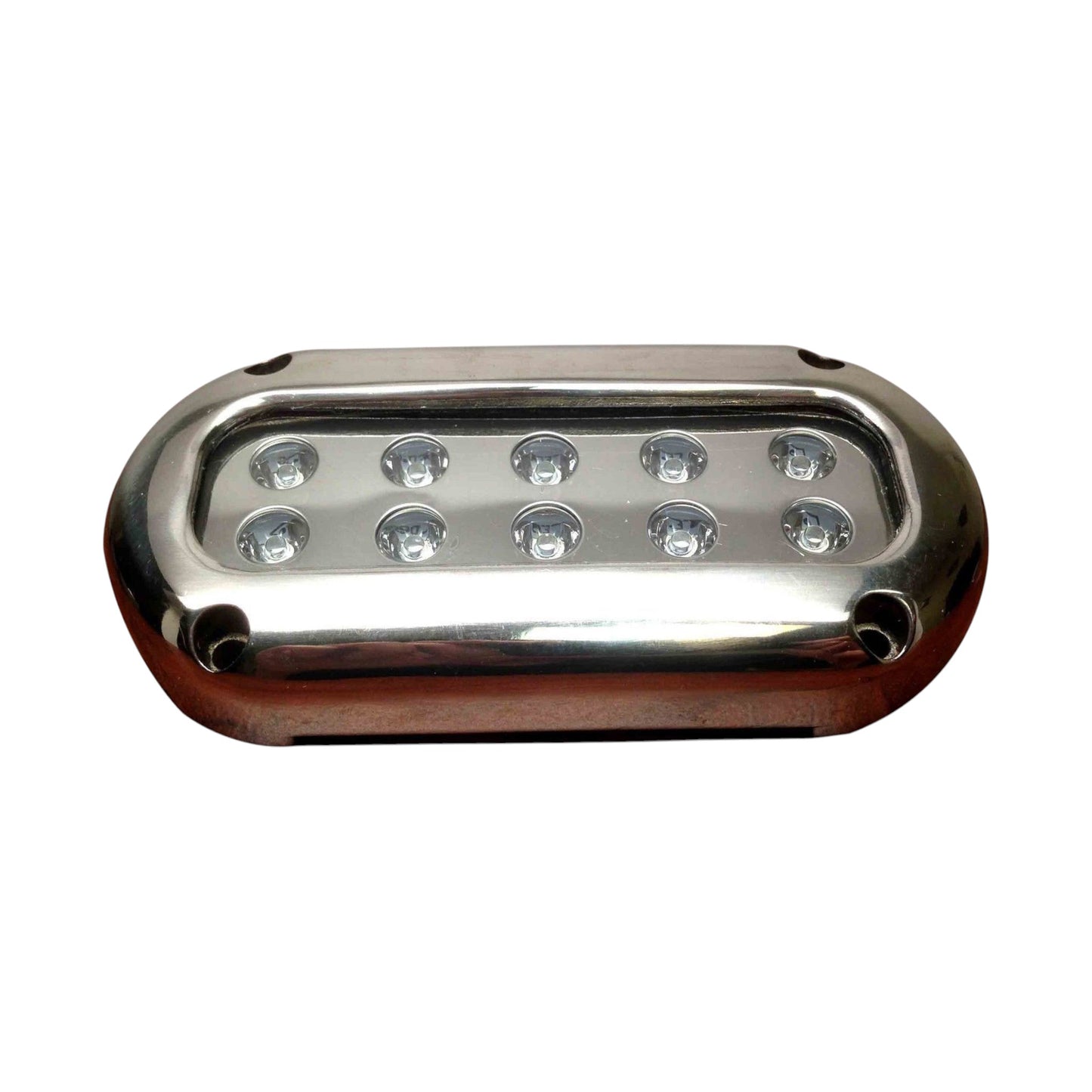 Pactrade Marine Ultra-Bright 10 LED High Power S.S.316 Ocean Underwater Light Boat, Blue