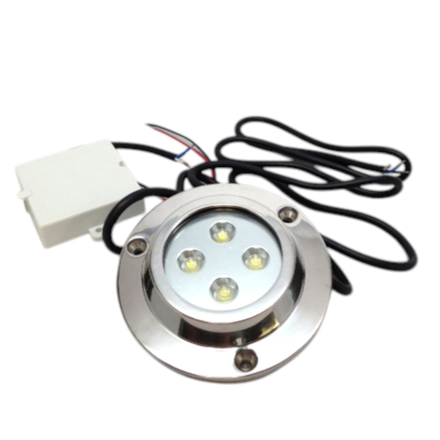 Pactrade Marine Super Marine White Underwater Light Boat LED 12W Fishing Wake Board