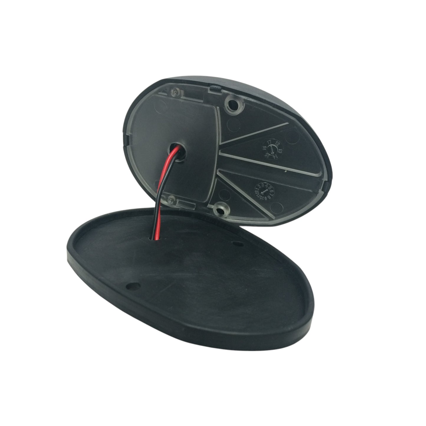 Pactrade Marine Boat LED Green Starboard Red Portside Navigation Light Vertical Mount
