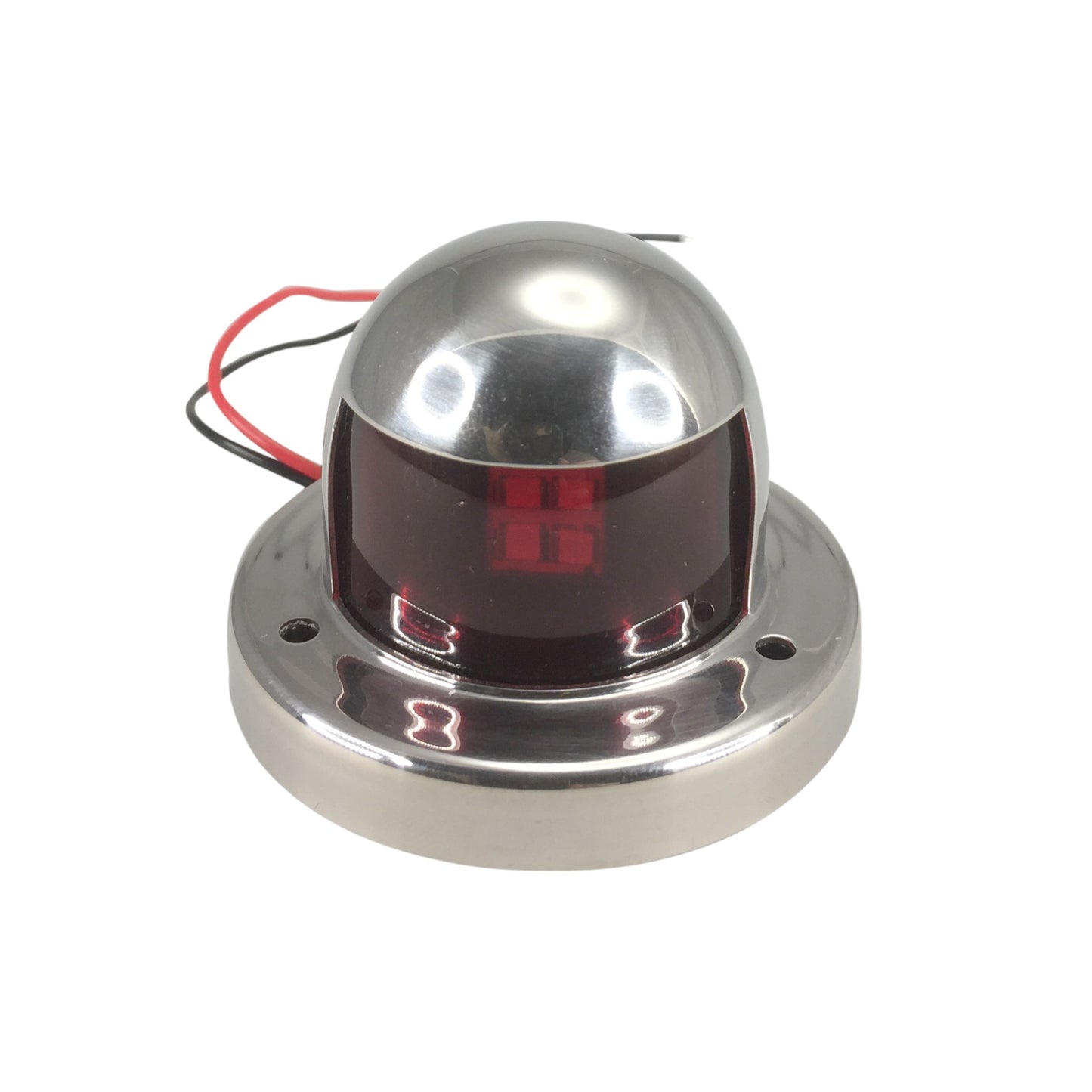Pactrade Marine Boat Pontoon 8 LED S.S.316 Red Port Navigation Light 12V