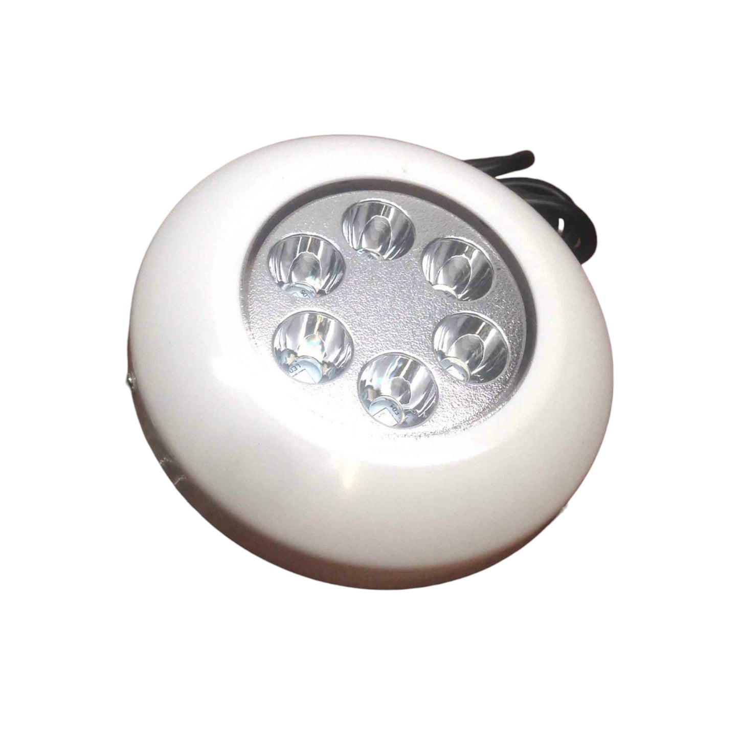 Pactrade Marine Super Bright Round Polymer Marine Blue Underwater Light Boat 6 LED 12W Fishing