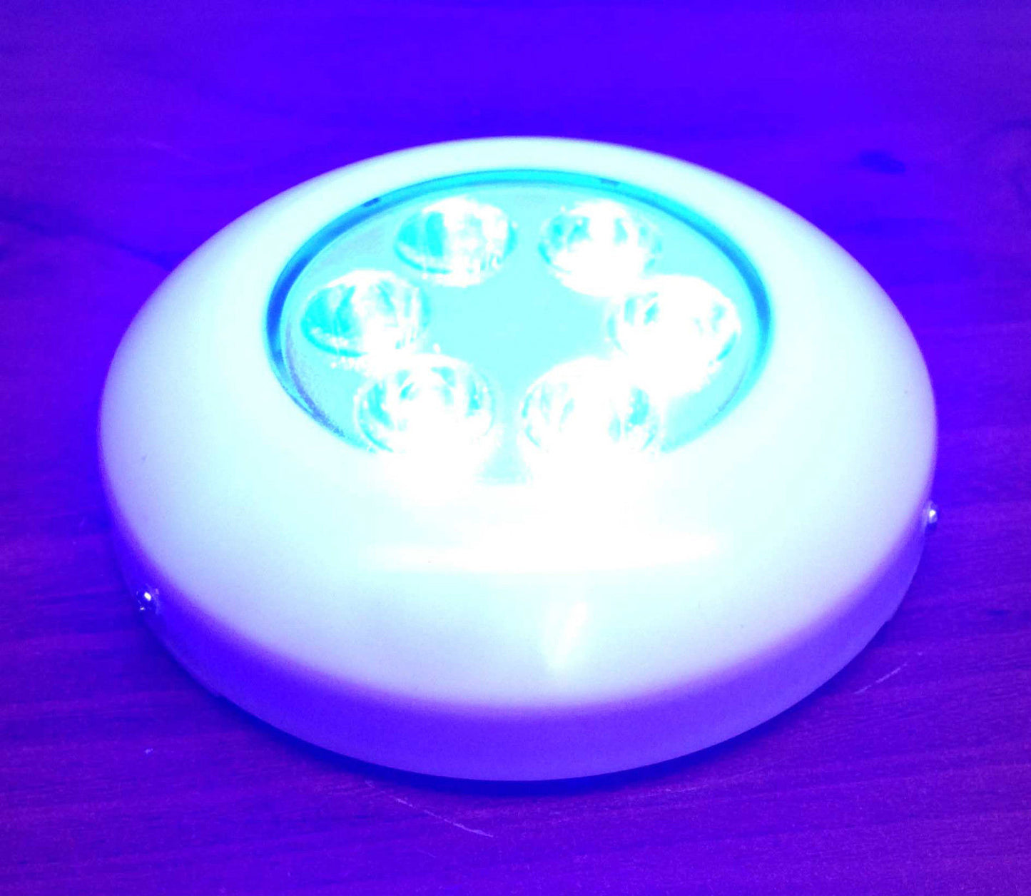 Pactrade Marine Super Bright Round Polymer Marine Blue Underwater Light Boat 6 LED 12W Fishing