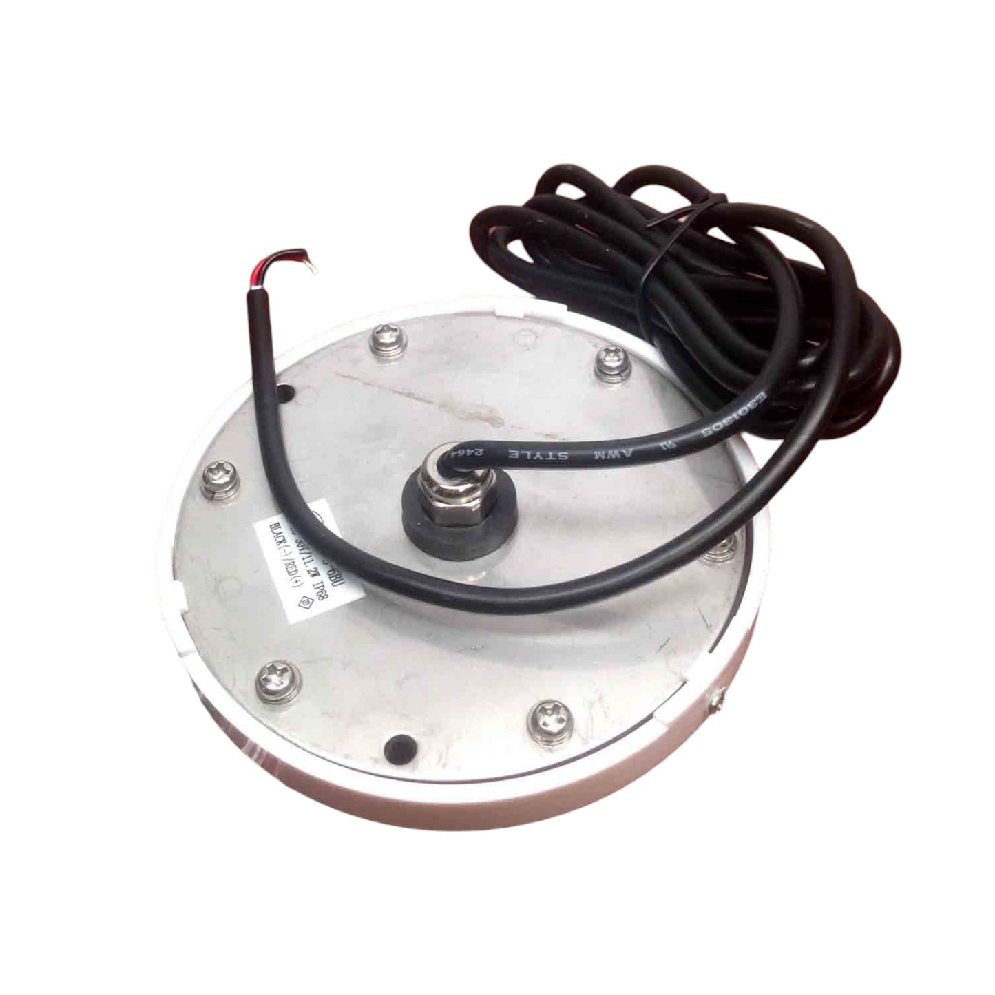 Pactrade Marine Super Bright Round Polymer Marine Blue Underwater Light Boat 6 LED 12W Fishing