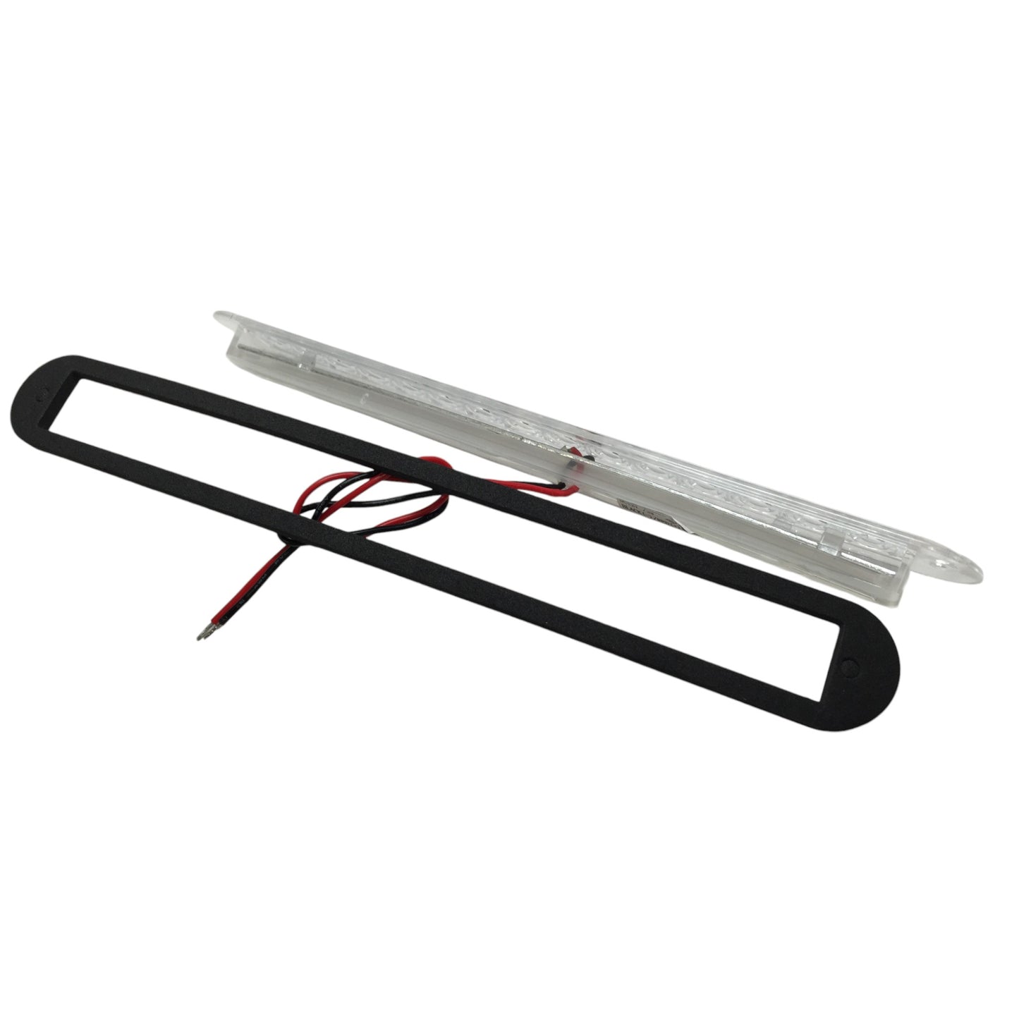 Pactrade Marine Boat Blue LED Strip Light 23LM Flush Mount 12V 3W IP67 4500K 7.9"X0.9"