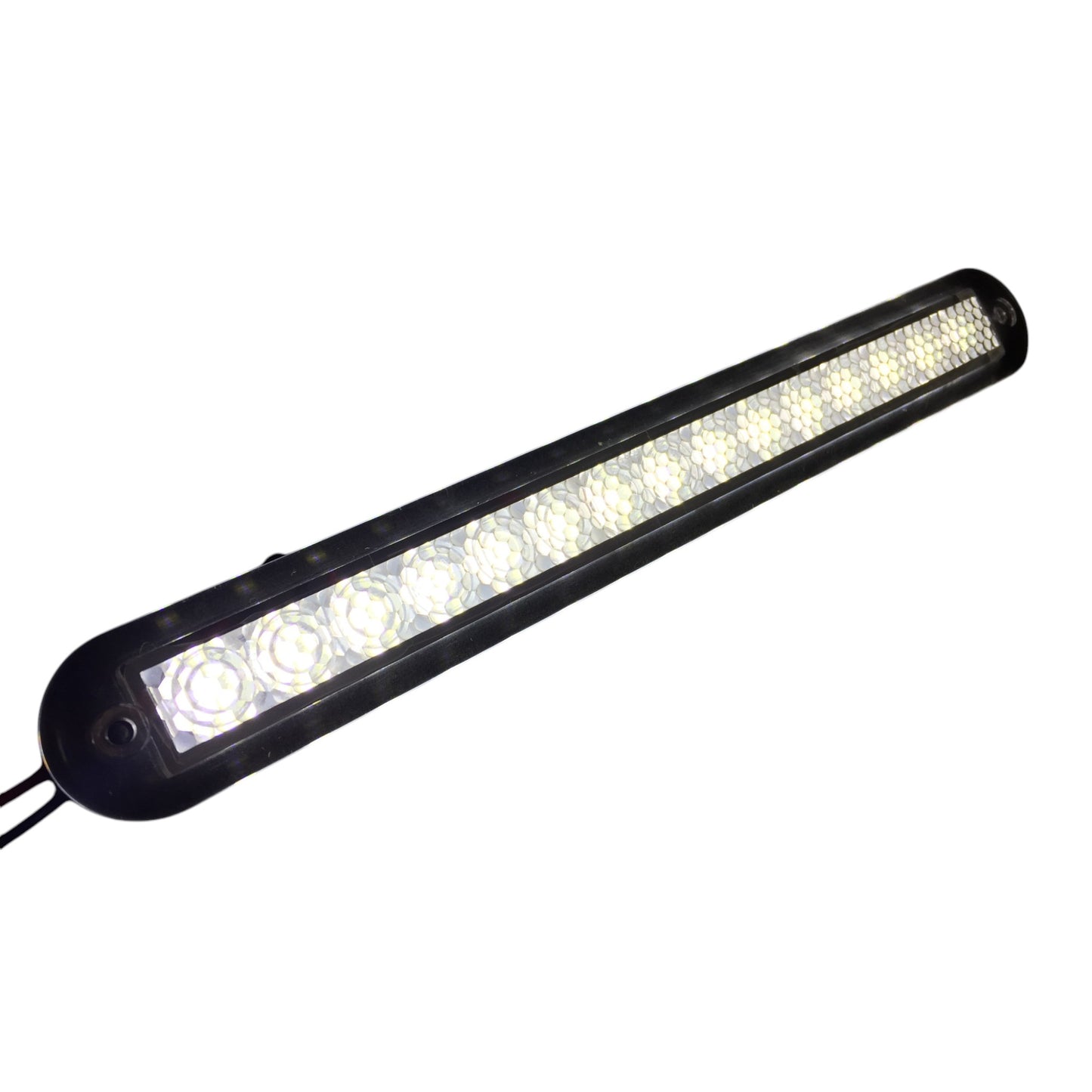 Pactrade Marine Boat White LED Strip Light 176LM Flush Mount 12V 3W IP67 4500K 7.9"X0.9"