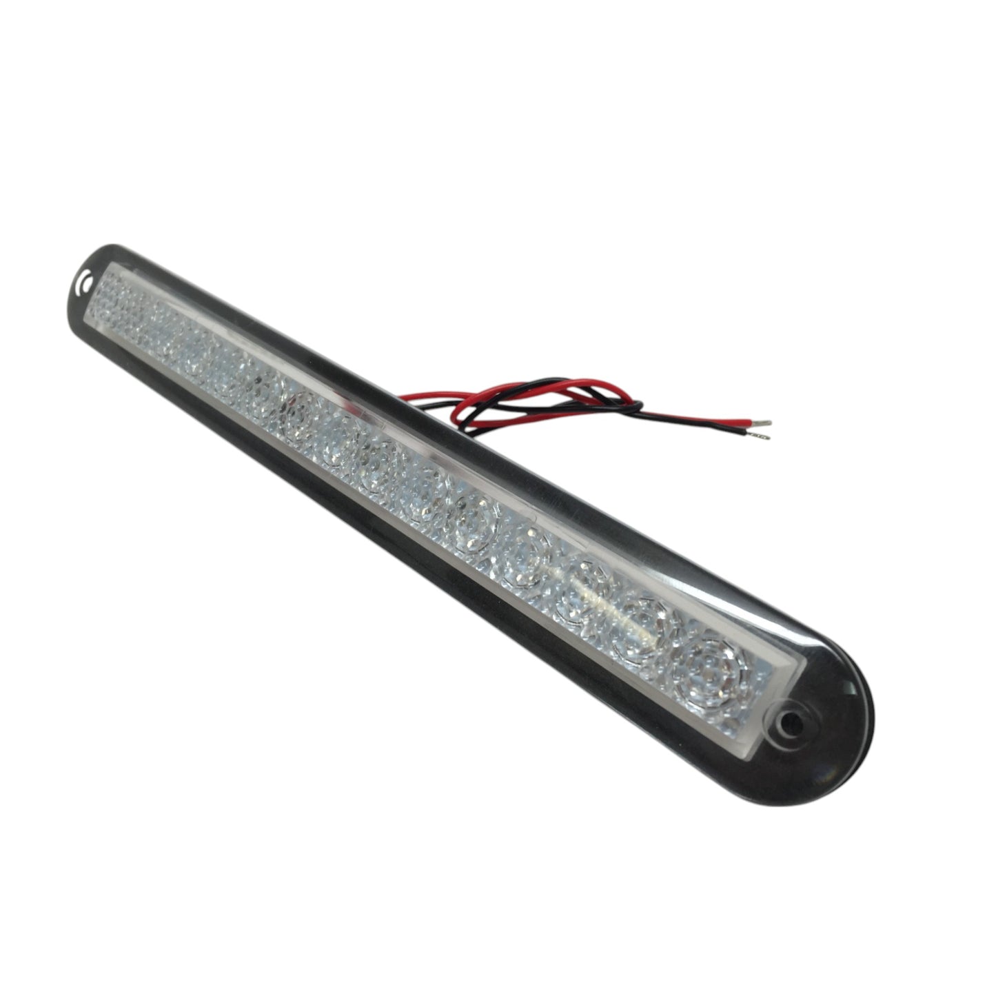 Pactrade Marine Boat White LED Strip Light 176LM Flush Mount 12V 3W IP67 4500K 7.9"X0.9"