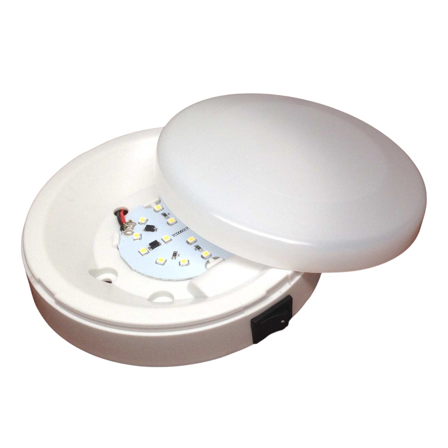 Pactrade Marine Boat LED Dome White Light ODM Plastic 3 Position Switch