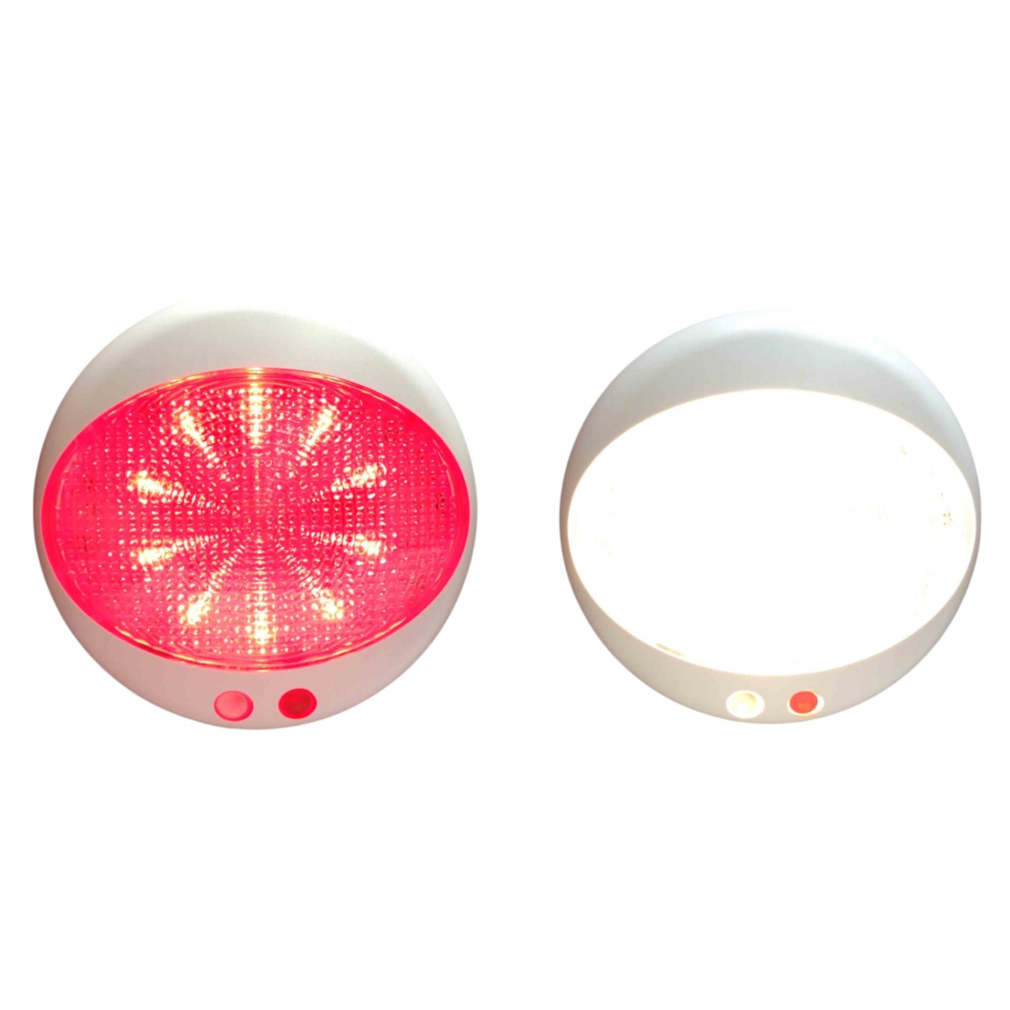 Pactrade Marine Boat Interior LED Dual Color Red & White Light Built In 3 Level Dimmer