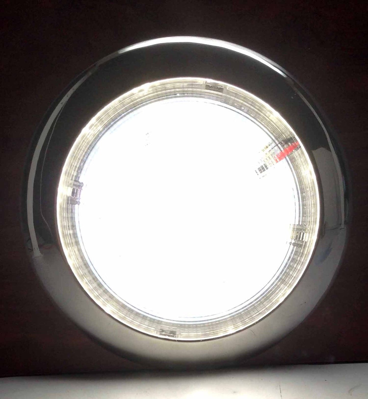 Pactrade Marine Boat LED Bright Super Slim Ceiling Light 5"D Surface Mount Easy Install