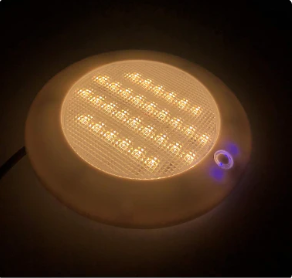 Pactrade Marine Boat RV Car White Blue Slim LED Ceiling Interior Courtesy Light