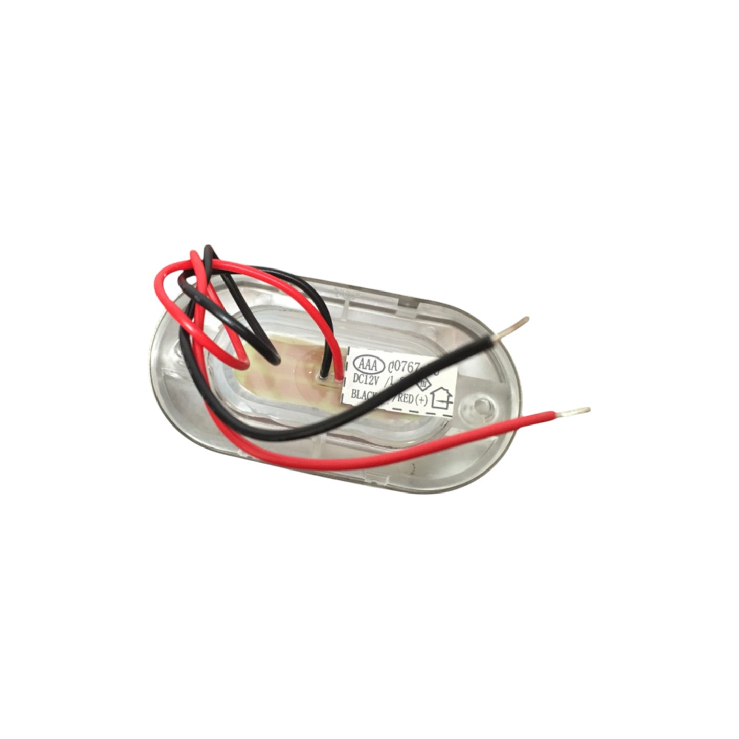 Pactrade Marine Boat Blue LED Strip Light 73LM Surface Mount 12V 1.2W IP67 4500k 4.2X0.8