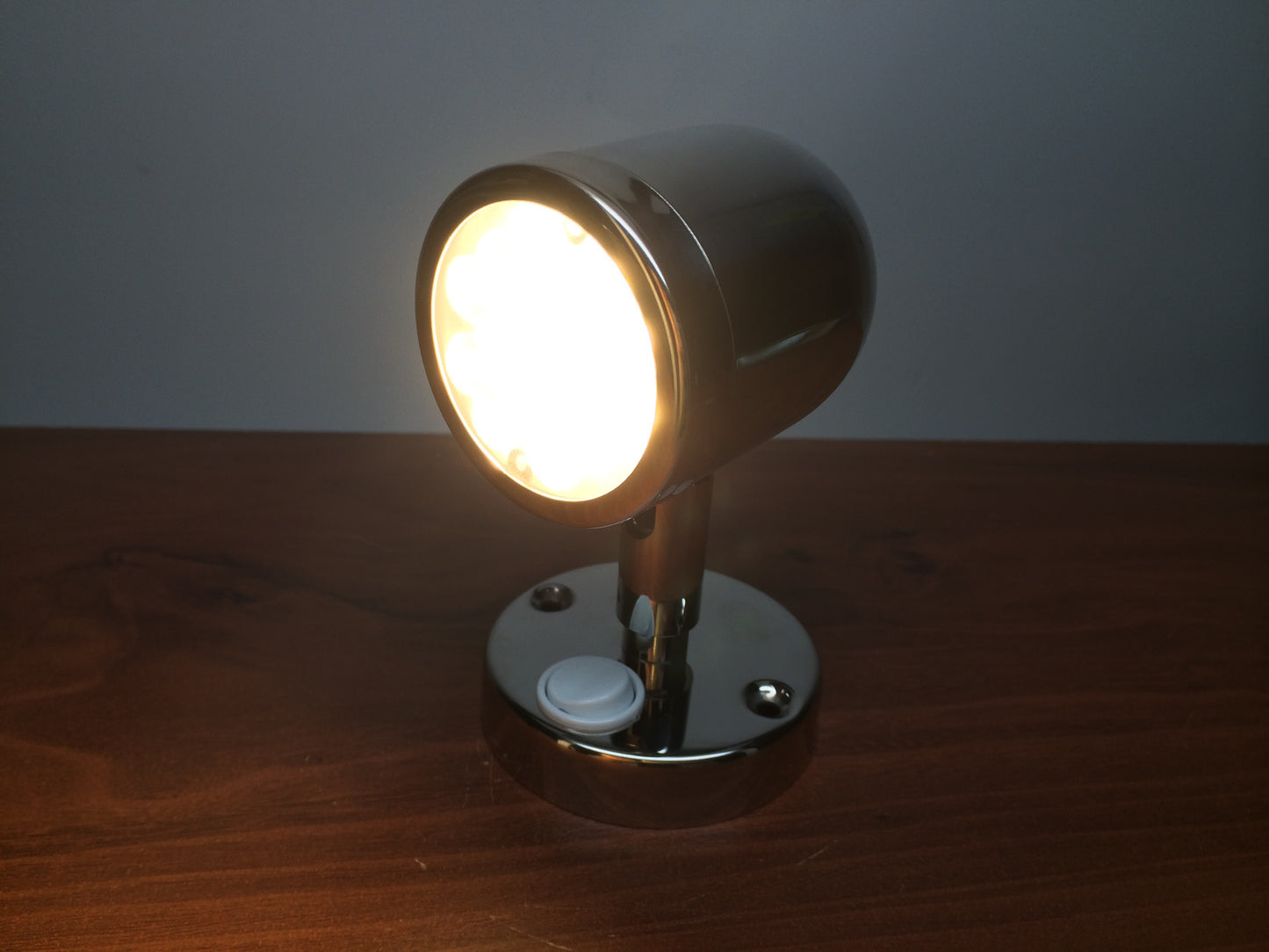 Pactrade Marine Stainless Steel 304 Reading Light Marine Boat 3.1W Daylight White On 12V 154LM