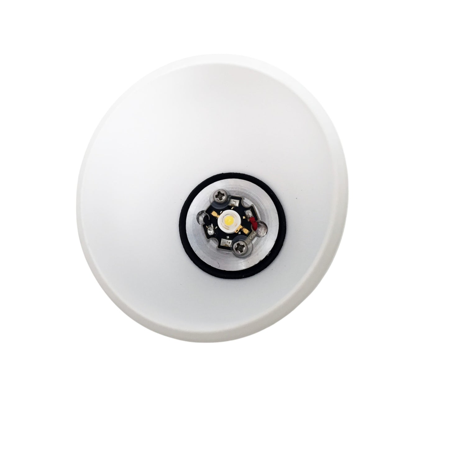 Pactrade Marine RV LED Swivel Reading Light SS304 92LM 3.1W Glass Shade Surface Mount Warm White