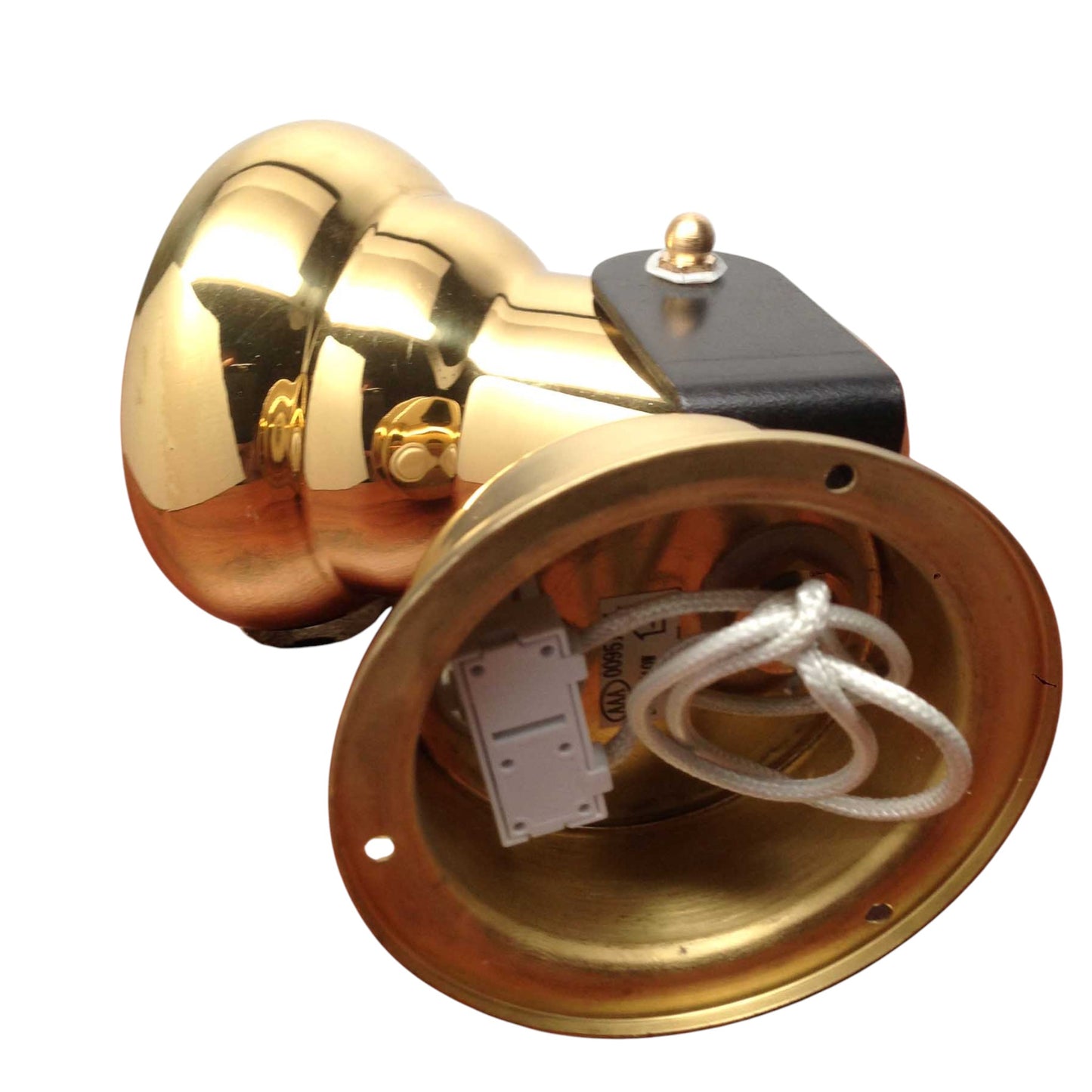 Pactrade Marine Lacquered Brass Accent Interior Light Marine Boat Halogen Light