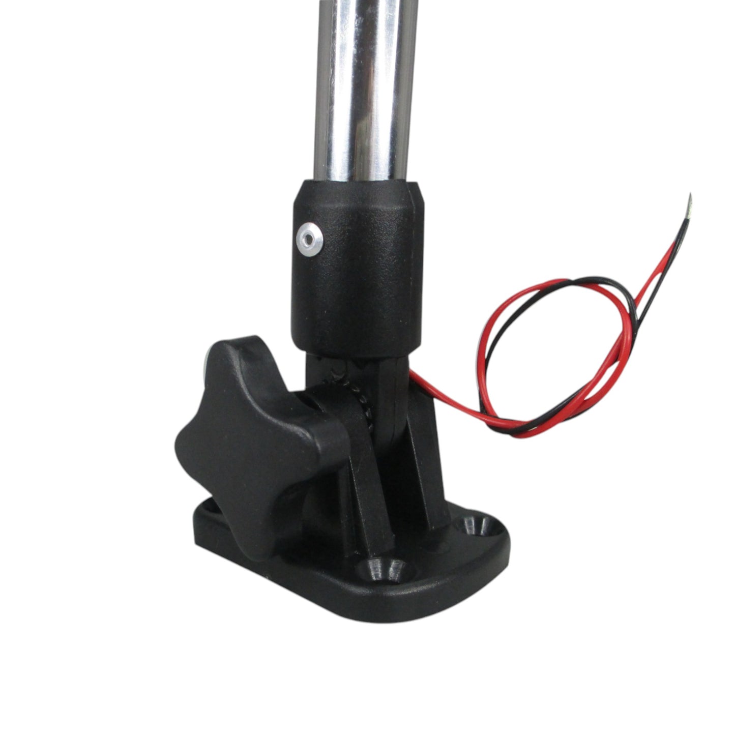 Pactrade Marine Boat Pontoon LED Anchor All Round Fold Down Light S.S. Pole 10-30v 9-1/2''H 2NM