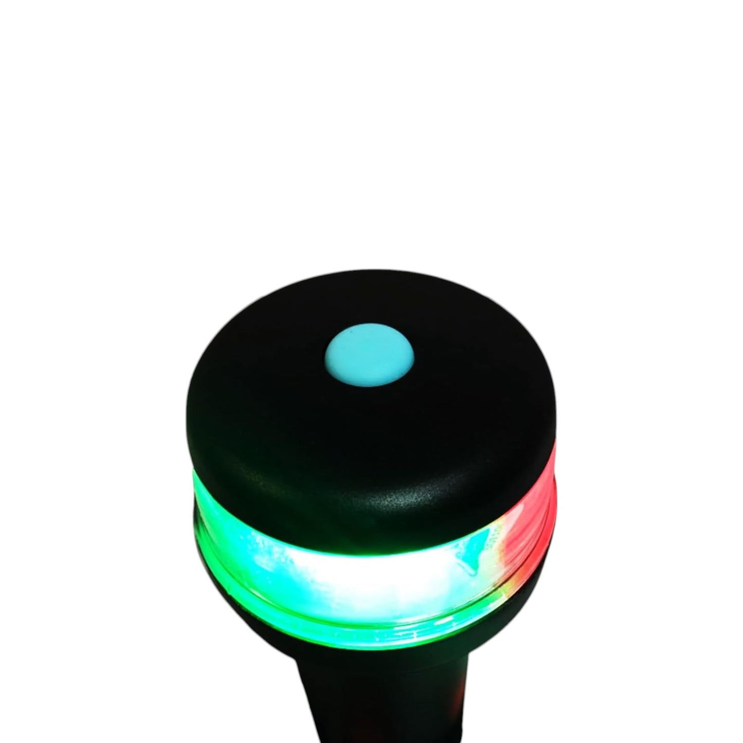 Pactrade Marine Black Housing Navigation Light Multiple Adapters Adjustable LED 3 AA Battery Operated (Green and Red with Adapters)