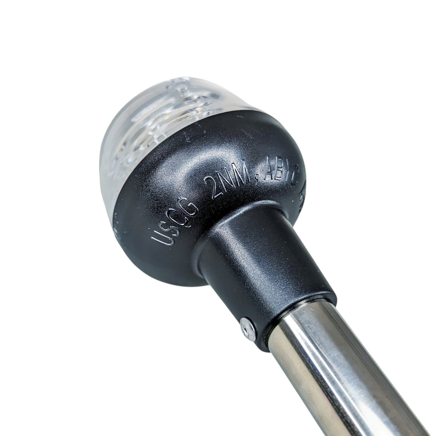 Pactrade Marine Boat LED All Round Anchor Plugin Light Pole 24" Collar USCG 93LM