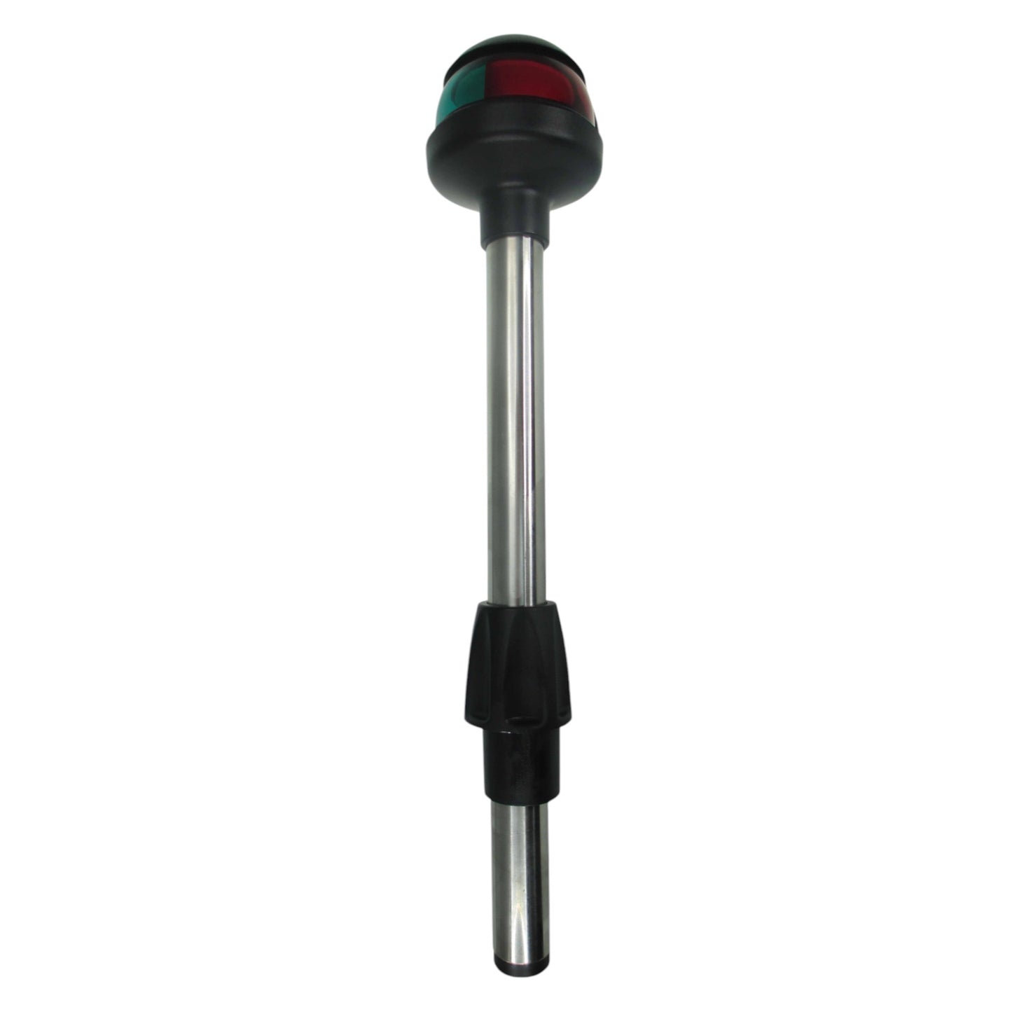 Pactrade Marine LED Green Red Navigation Bow Light 12" SS304 Pole Collar Plug in