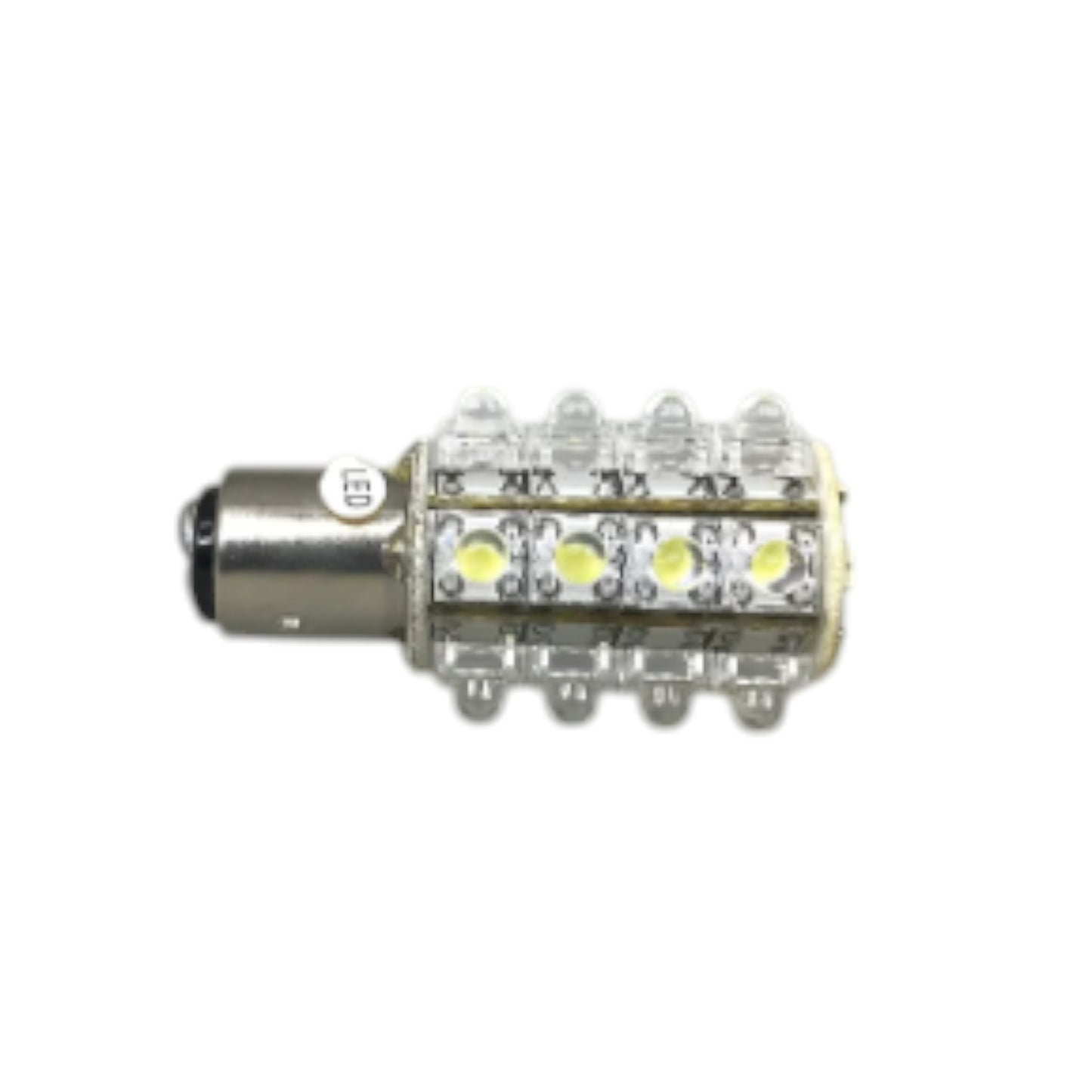Pactrade Marine RV Trailer LED Bulb High Power Bayonet Double Contact Non Parallel Pins