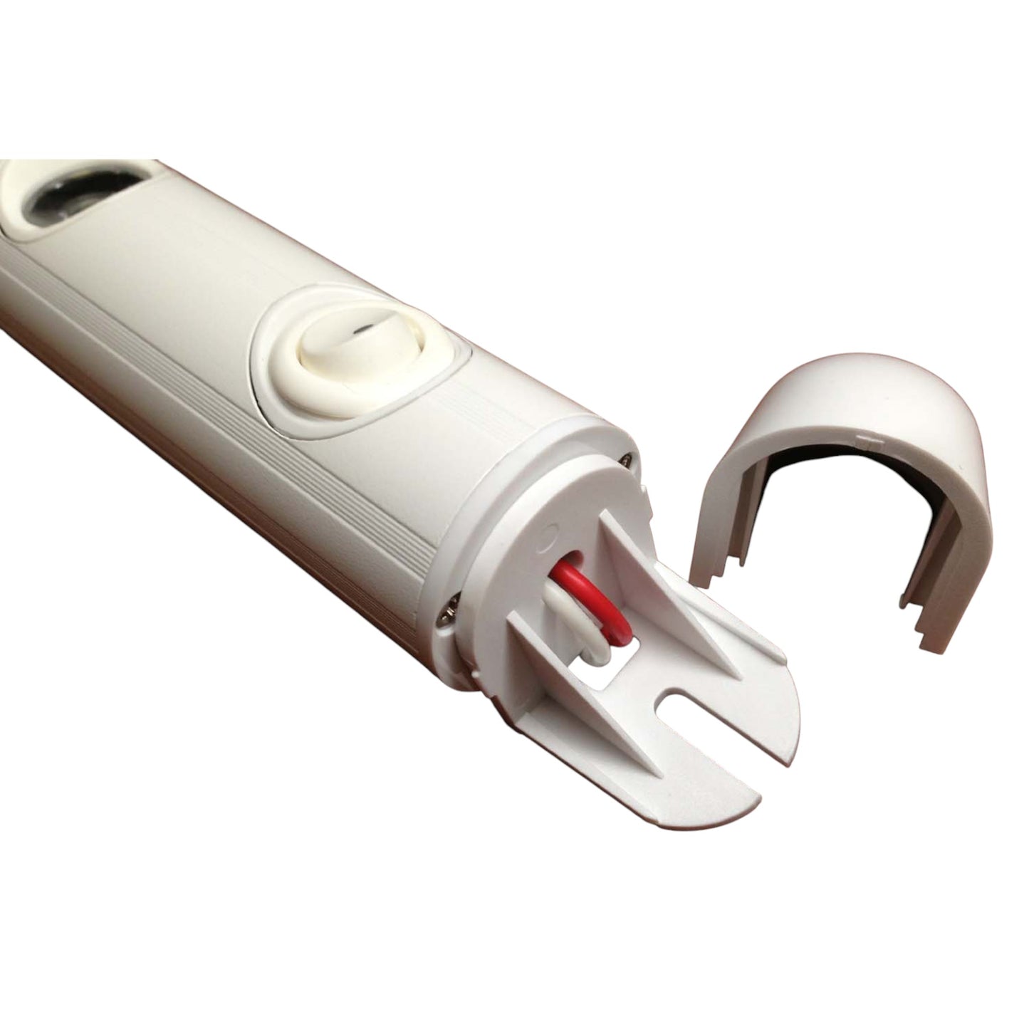 Pactrade Marine Boat Tiltable LED Rail Light Cool White PC Plastic High Power